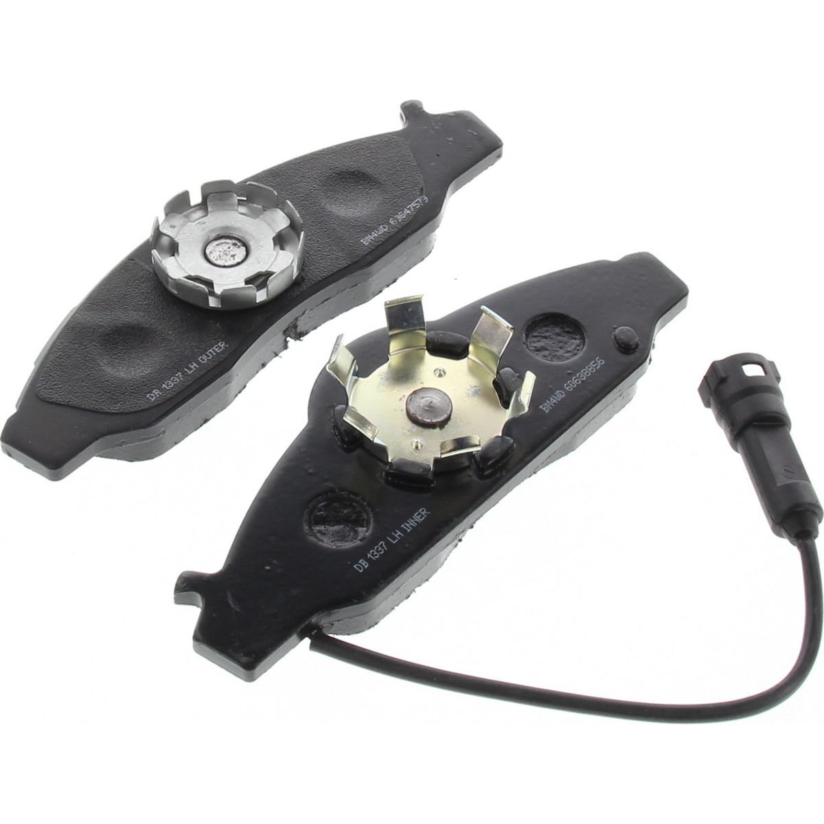 Bendix 4x4 Brake Pad Set Front DB1337 -4WD