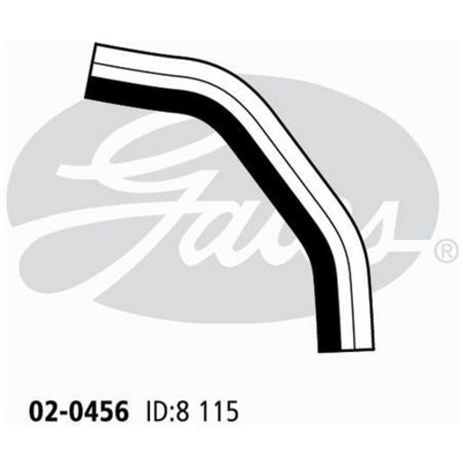 Gates Radiator Hose 02-0456