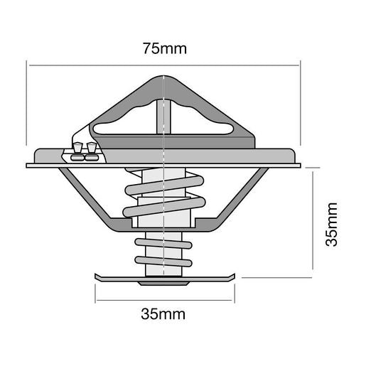 Tridon Thermostat Blister Pack TT372-180