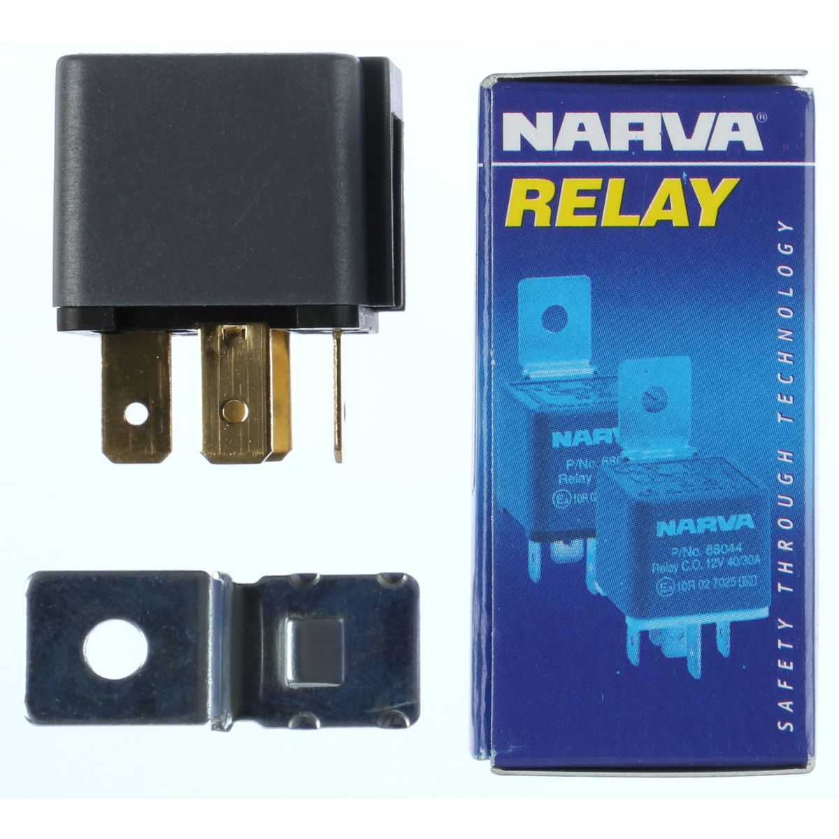 Narva Relay Normally Open With Resistor 12V 4 Pin 40A 68004