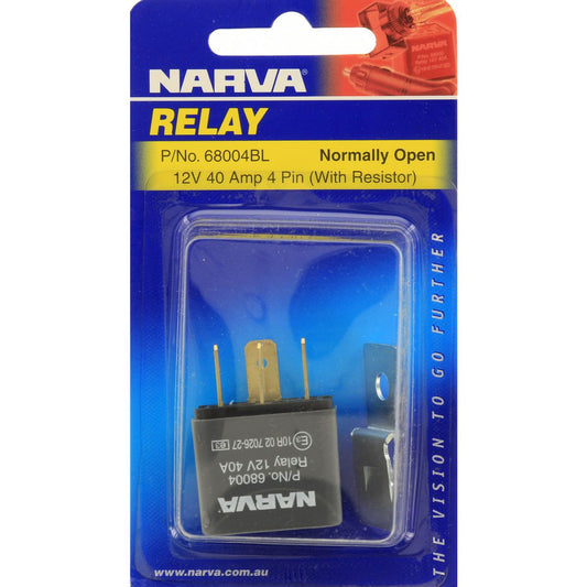 Narva Relay 12V 4Pin 40 Amp 68004BL