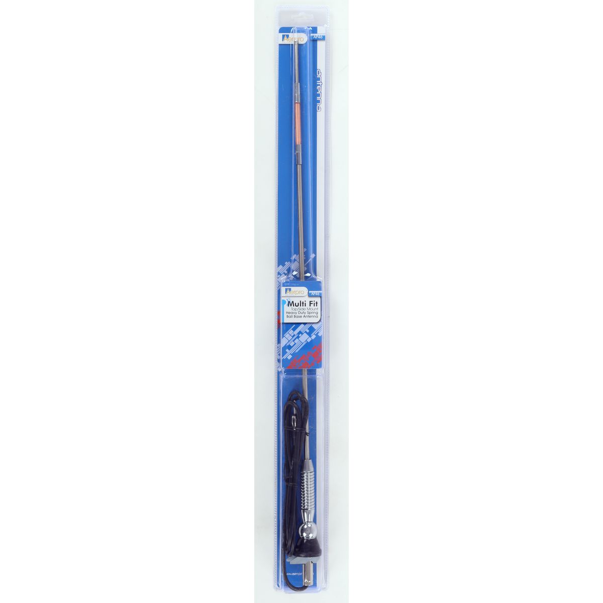 Aerpro Universal Antenna 3 Section Split Ball Base Boost Coil AP46
