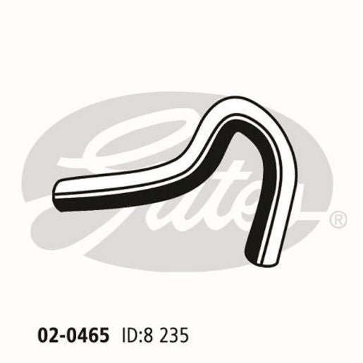 Gates Radiator Hose 02-0465