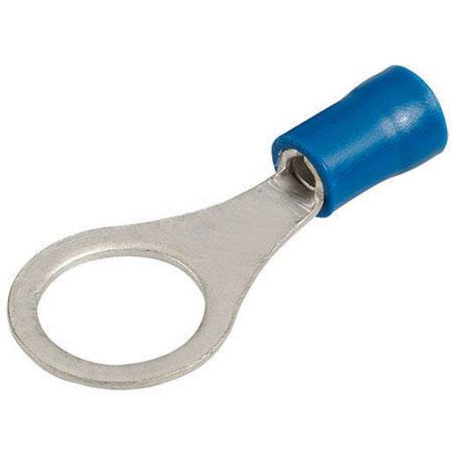 Narva Terminals Ring 9.5mm Blue 12 Pack 56083BL