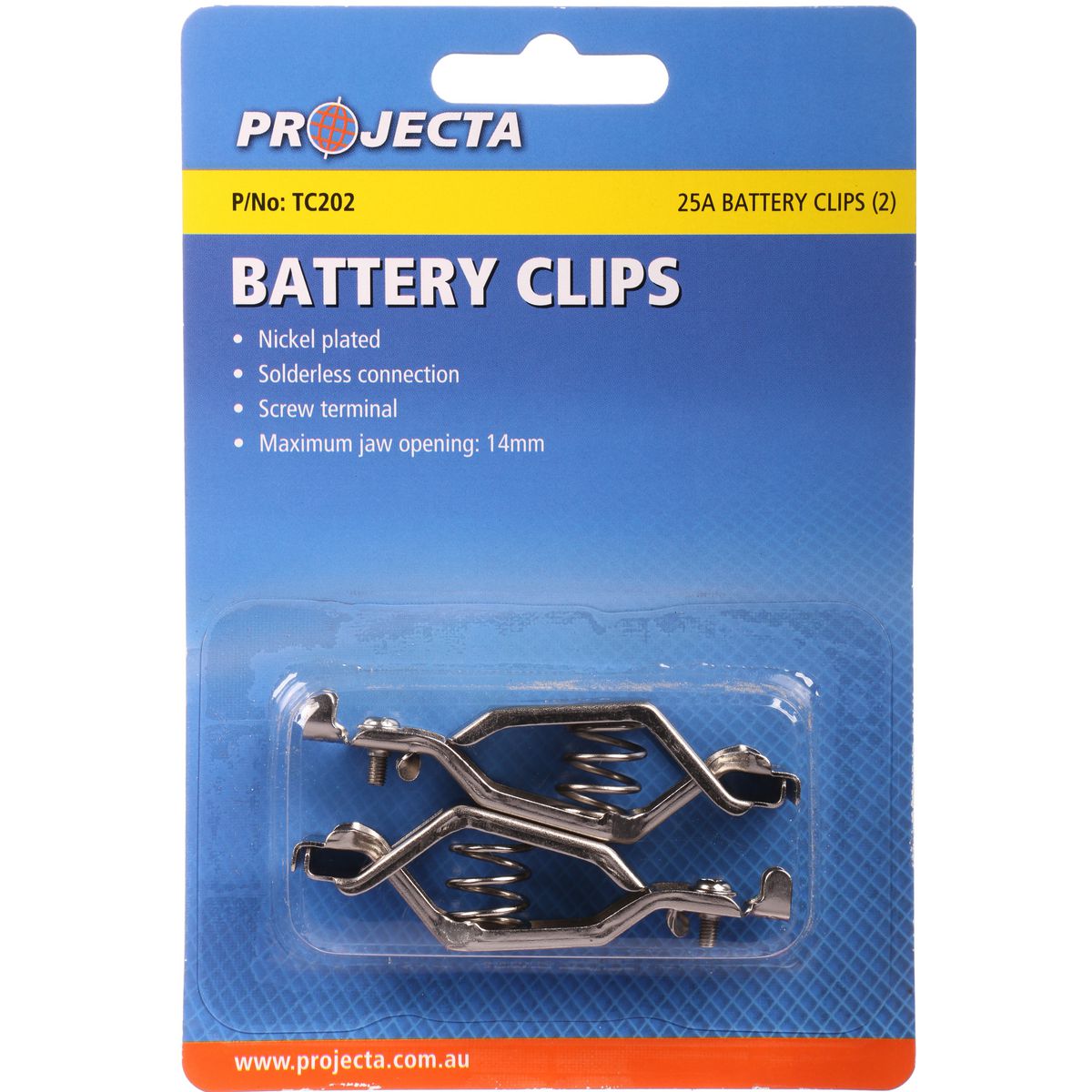 PROJECTA Test Clips 25A 2 Pack TC202