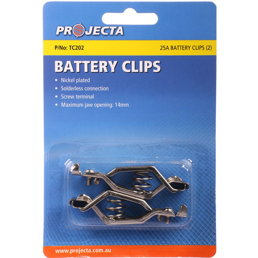 PROJECTA Test Clips 25A 2 Pack TC202