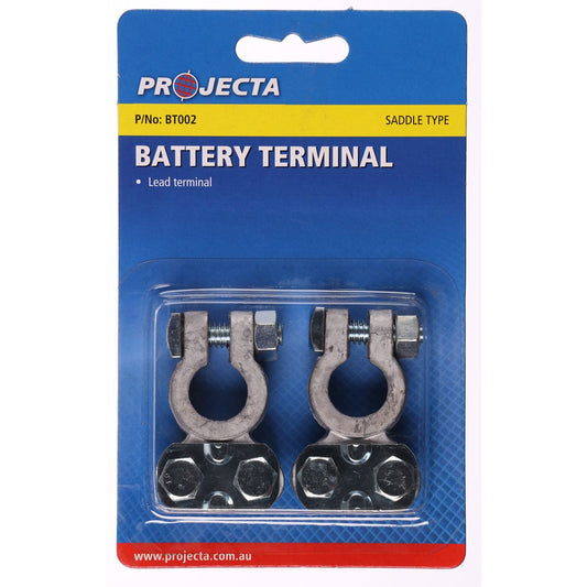 PROJECTA Lead Battery Terminal Universal Saddle Pair BT002