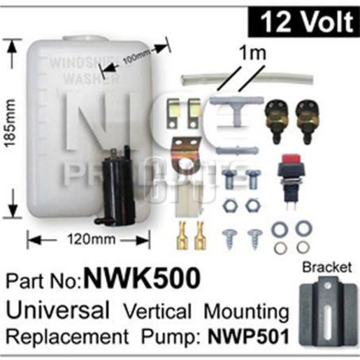 NICE Windscreen Washer Pump Kit NWK500
