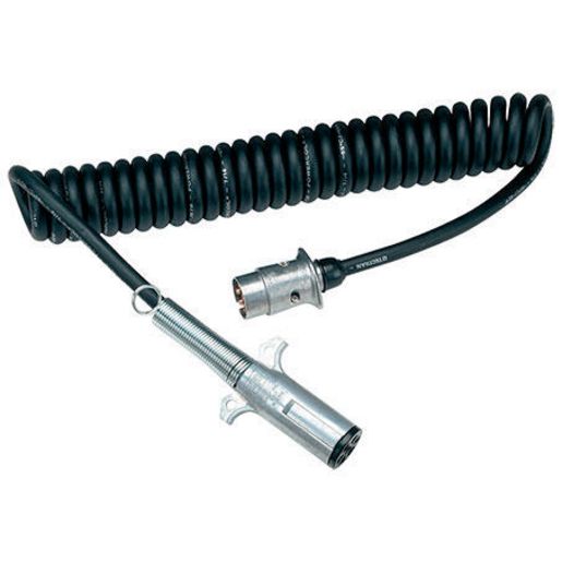 Narva Trailer Cable Eurocoil 7 Core 4mm x 4.6m 82528