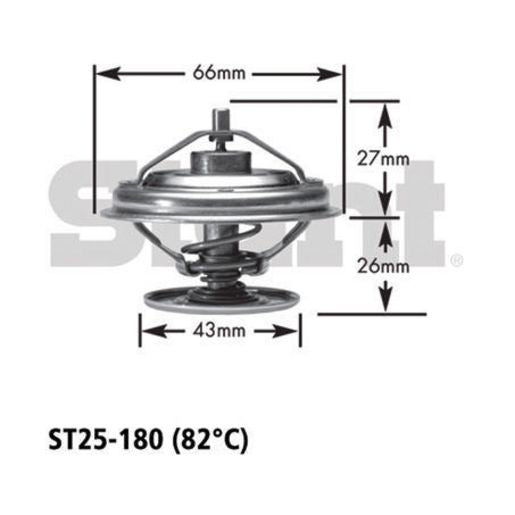 Gates Stant Thermostat ST25-180P