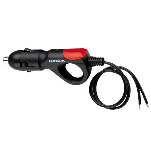 Narva Lighter Plug On/Off With LED 81016BL