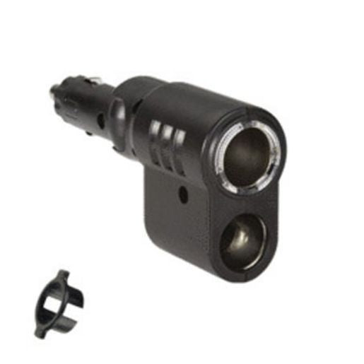 Narva Power Adaptor Twin Accessory Socket 81040BL