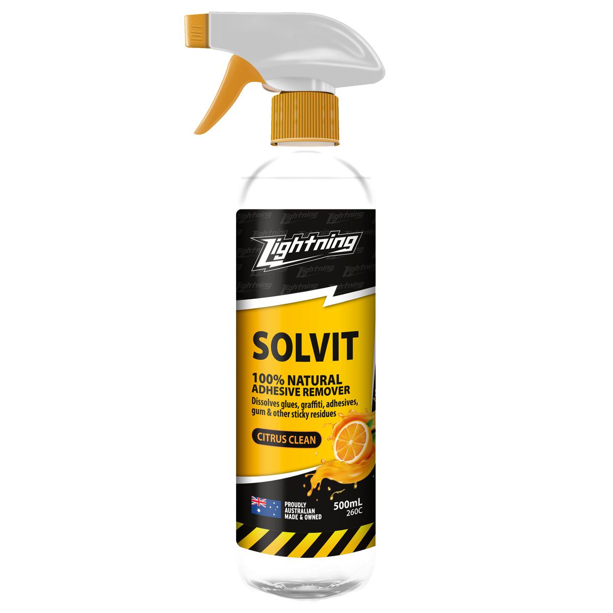 Lightning Solvit Organic Citrus Cleaner 500ml 260C