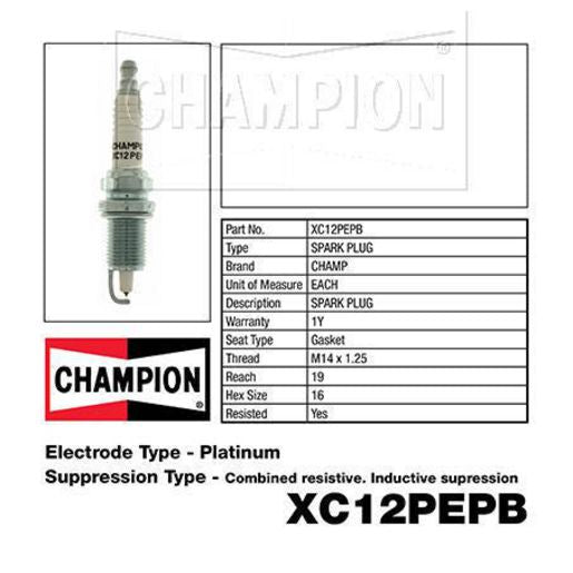 Champion Marine Spark Plug XC12PEPB