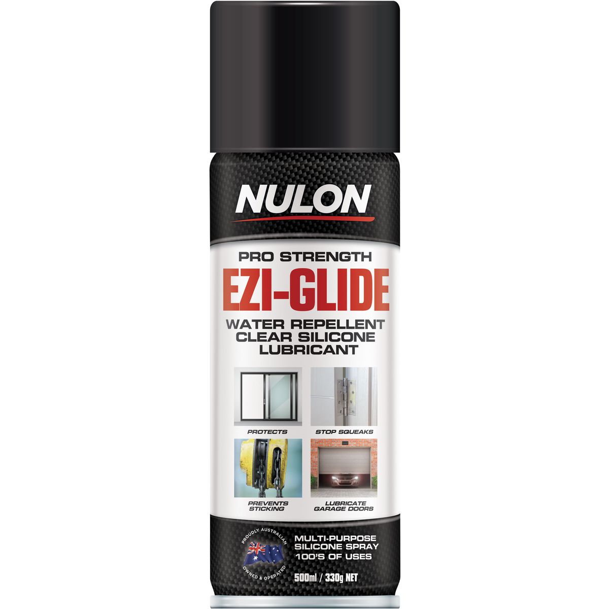 Nulon Pro-Strength Ezi-Glide Silicone Aerosol Spray 330g
