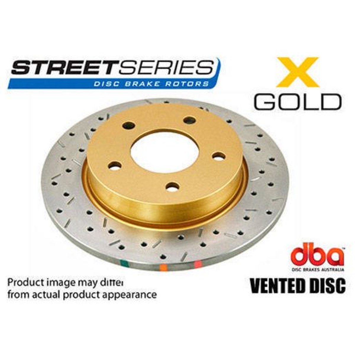 DBA X-Gold Brake Rotor Single 287mm Rear DBA501X