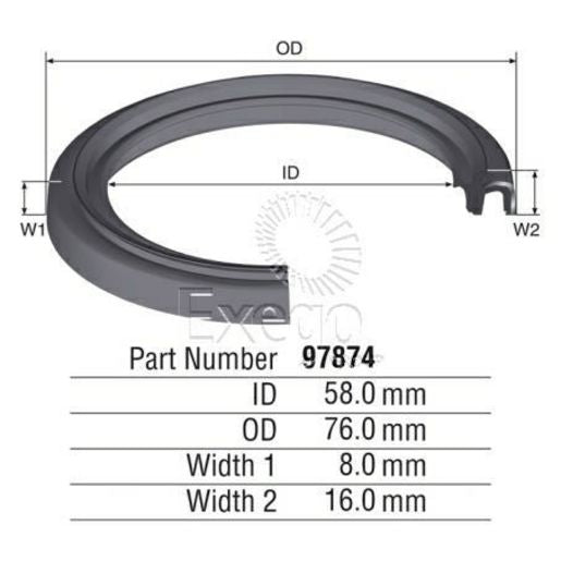 Kelpro Oil Seal 97874