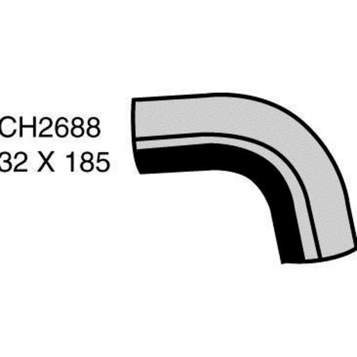 Mackay Bottom Radiator Hose CH2688