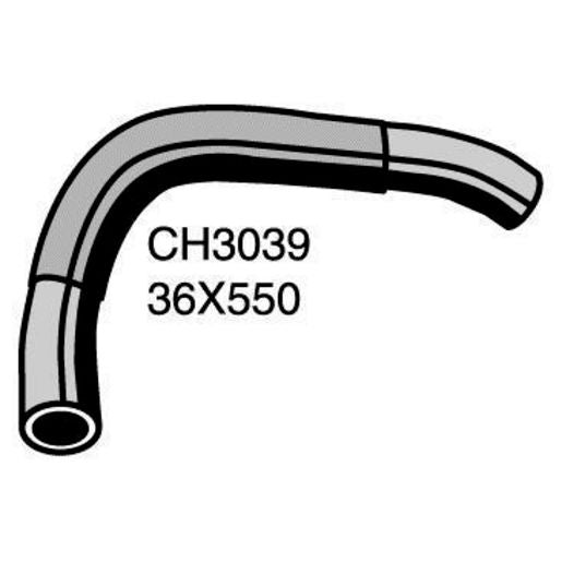 Mackay Top Radiator Hose CH3039