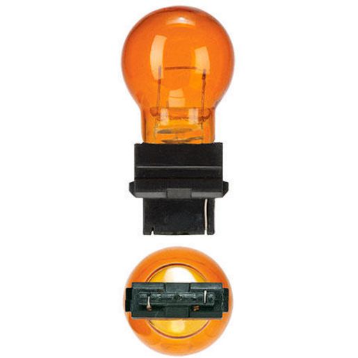 Narva Incandescent Wedge Globe Amber W2.5 X 16D PY27W 12V 27W Twin Pack 47556BL