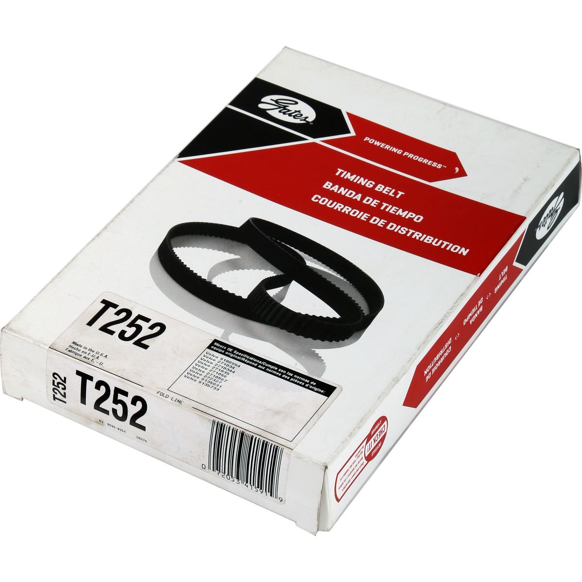 Gates Timing Belt T252