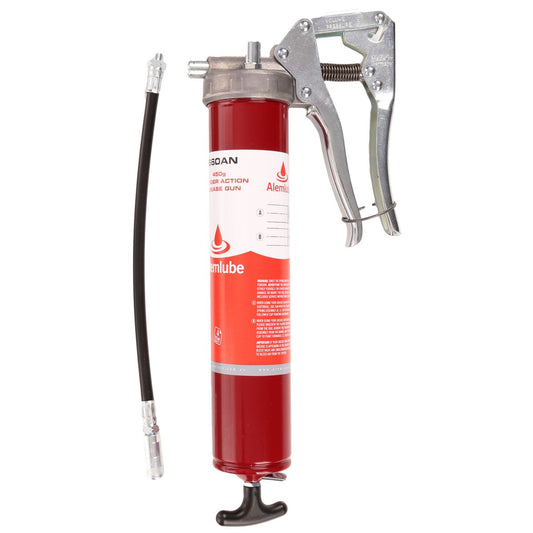 Alemlube Trigger Action Grease Gun W/Flexible Extension 660AN