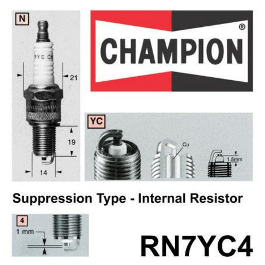 Champion Copper Plus Spark Plug OE117