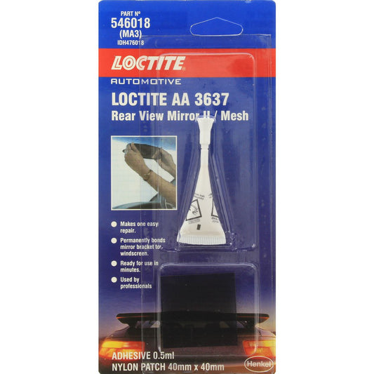 Loctite AA 3637 Rear View Mirror Adhesive 546018