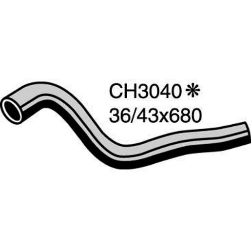 Mackay Bottom Radiator Hose CH3040