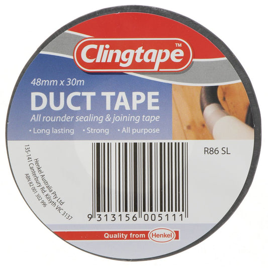 Clingtape Duct Tape 48mm x 30m RB86SL