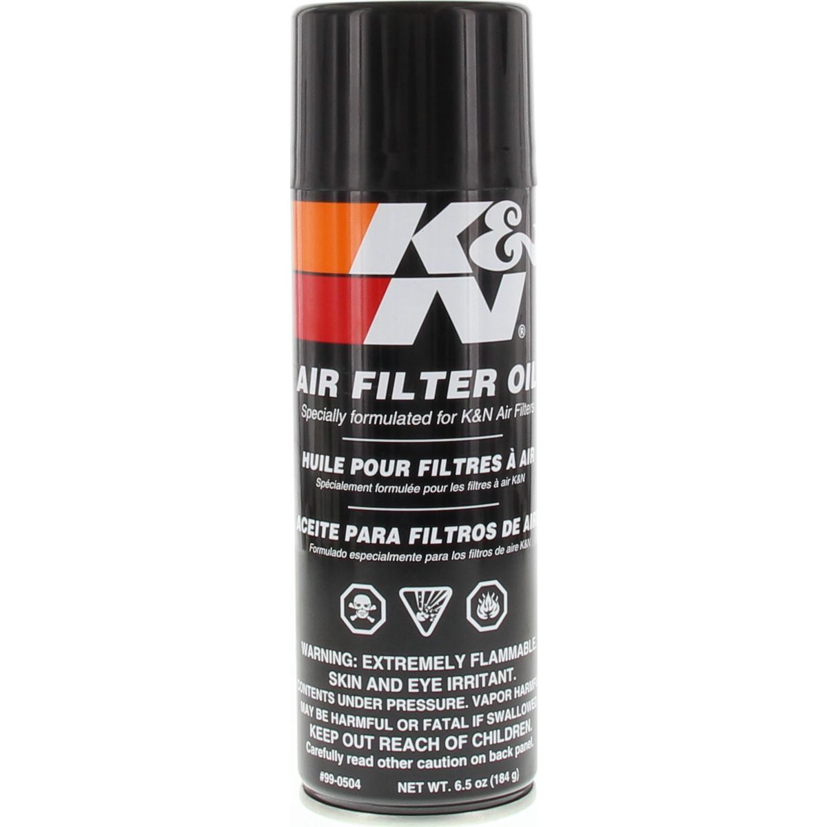 K&N Air Filter Oil 192mL Aerosol 99-0504