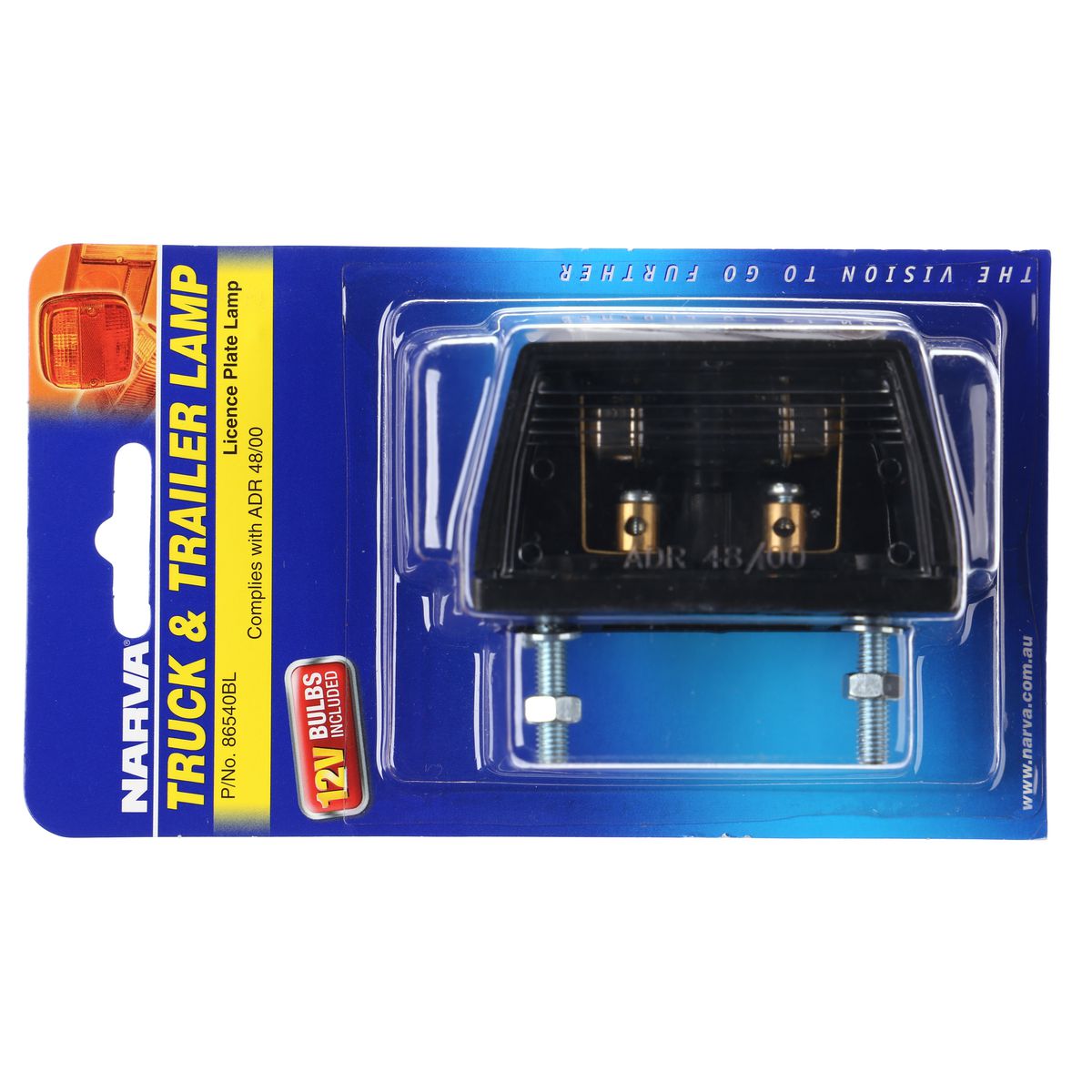 Narva Trailer Light Number Plate 86540BL