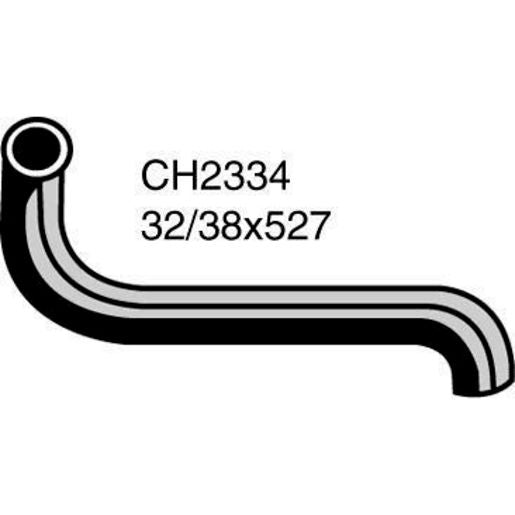 Mackay Bottom Radiator Hose CH2334