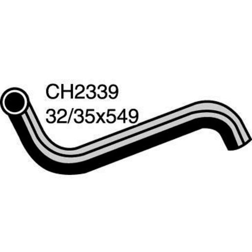 Mackay Bottom Radiator Hose CH2339