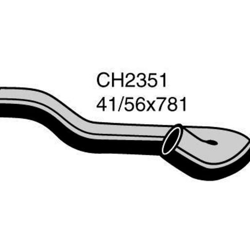 Mackay Top Radiator Hose CH2351
