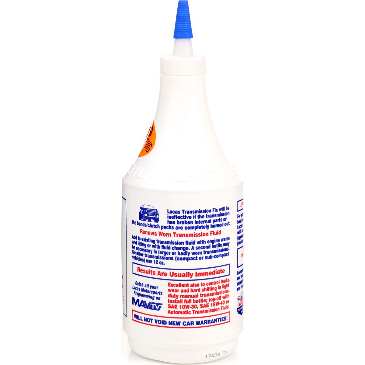 Lucas Stop Slip Transmission Fix Cleaner & Lubricant 700ml 10009