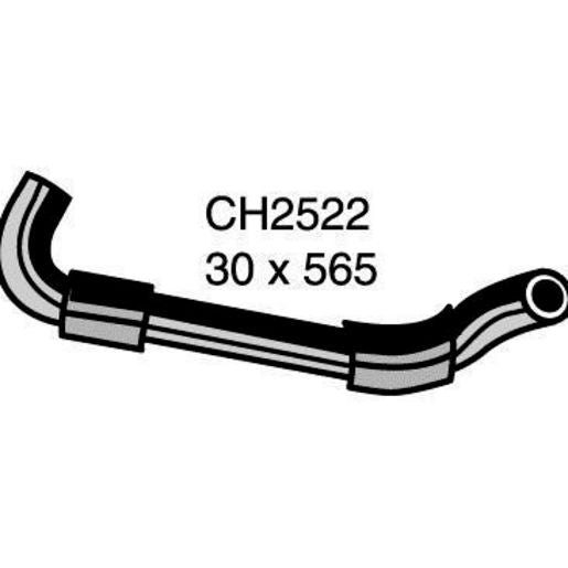 Mackay Top Radiator Hose CH2522