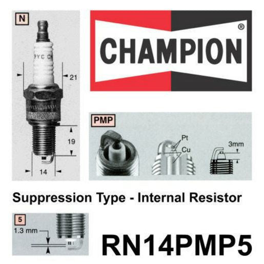 Champion Platinum Spark Plug OE105