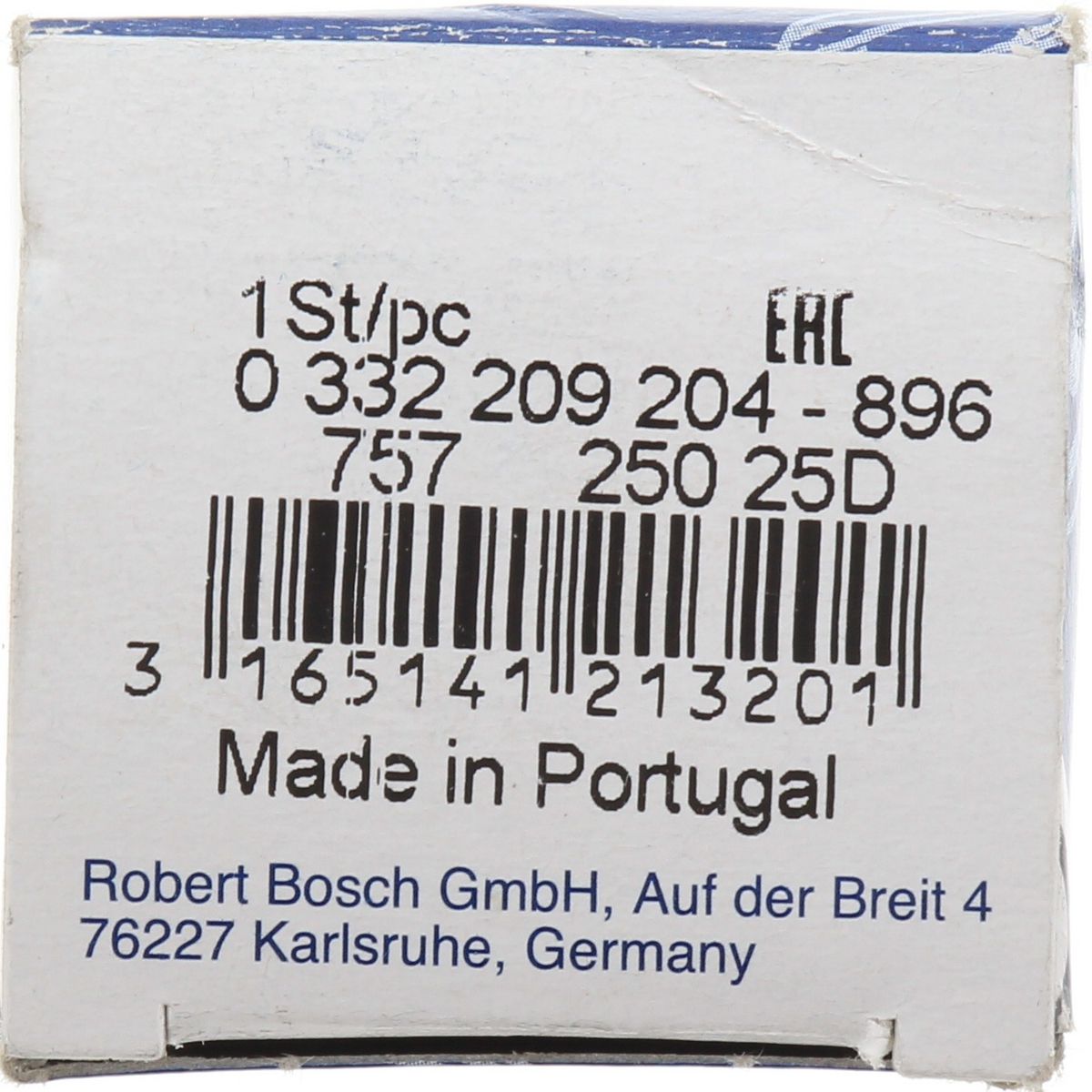 Bosch Main Current Relay 0 332 209 204