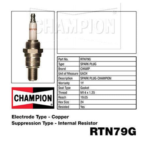 Champion Spark Plug RTN79G
