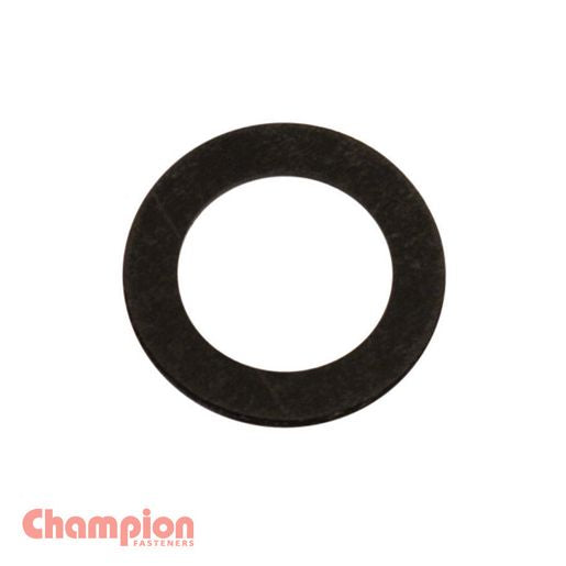 Champion Fasteners Flat Fibre M12 X 24 X 2mm Black Washer C140-8