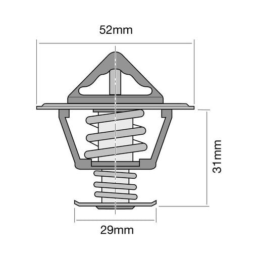 Tridon Thermostat Blister Pack TT215-180