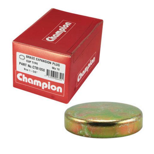Champion Brass Welch Plug Cup 1-5/8"" CTB1058