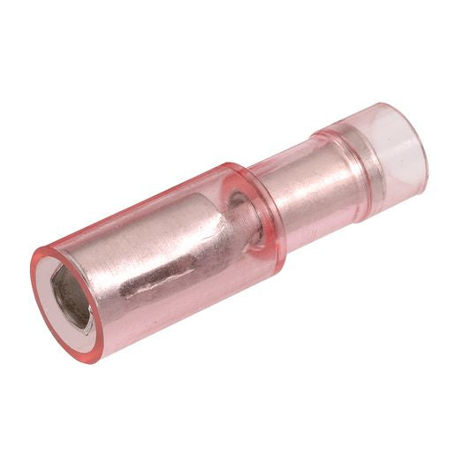 Narva Terminal Female Bullet Red 4mm (10Pk) 56051BL