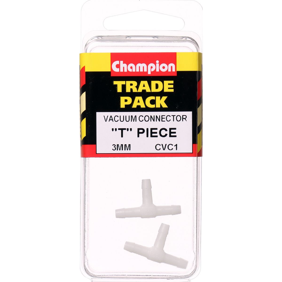 Champion Vacuum Connector ""T"" 3mm CVC1