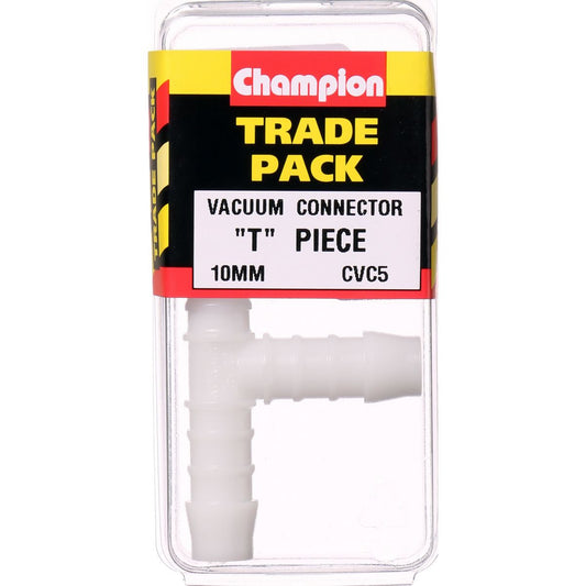 Champion Vacuum Connector ""T"" 10mm CVC5