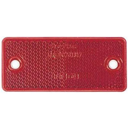 Narva Reflector 90mmx40mm Red Fixed Bolt 84032BL