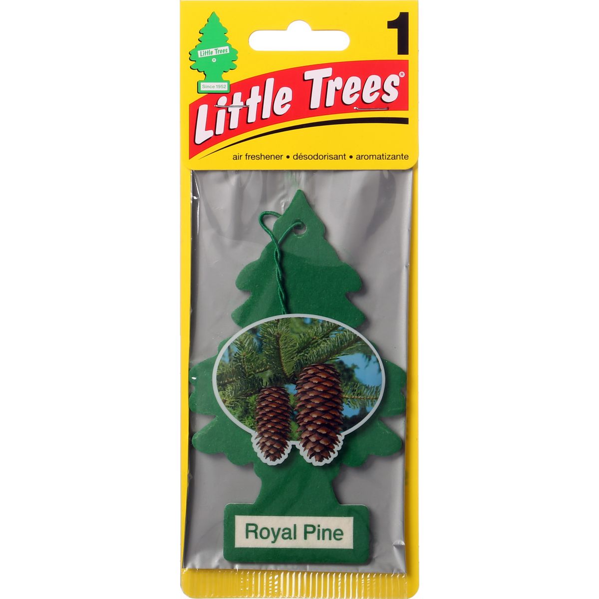 Little Trees Car Air Freshener Royal Pine 1 Pack