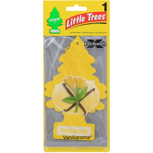Little Trees Car Air Freshener X-Tra Strength Vanillaroma Large 1 Pack