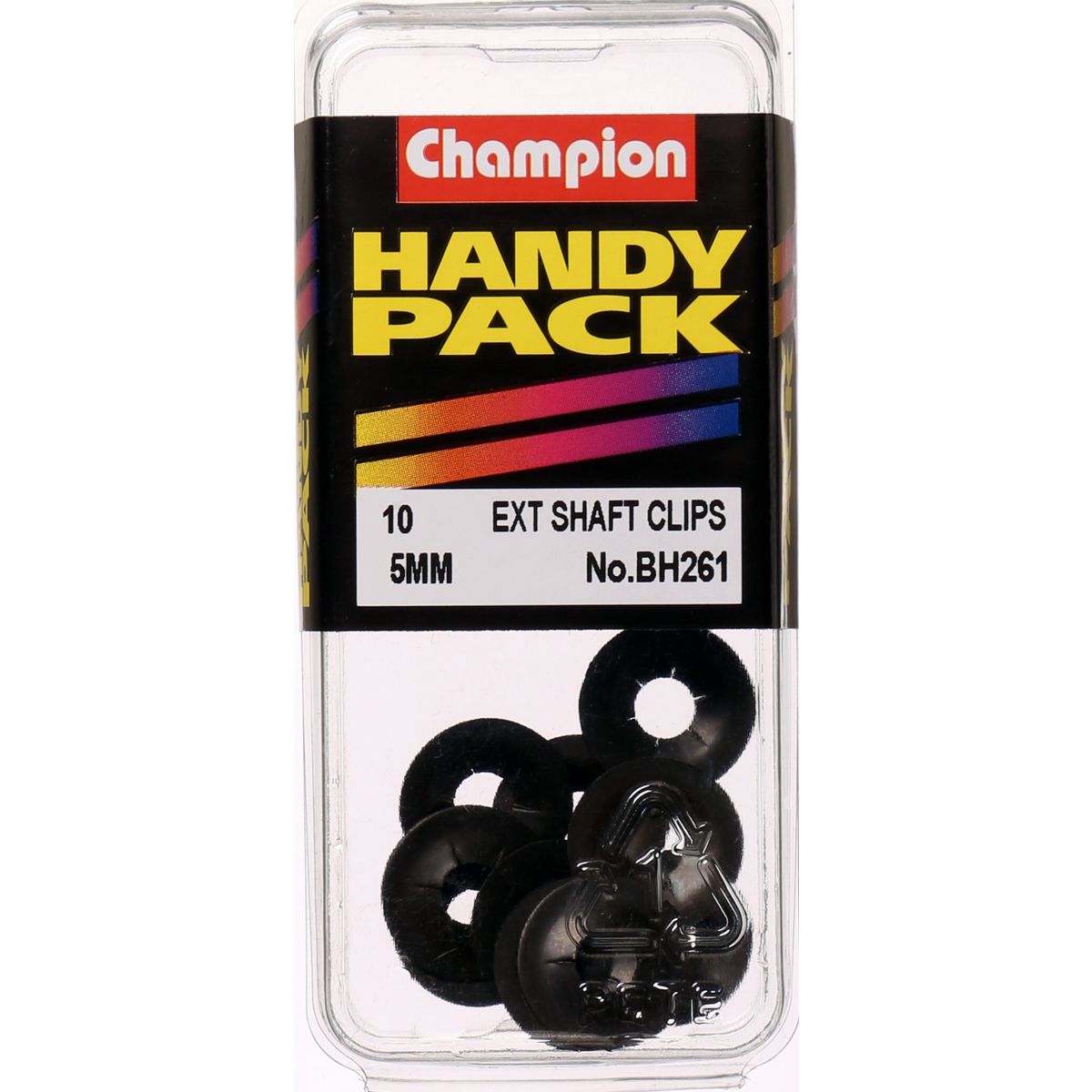 Champion Lock Ring External Shaft 5mm 10Pk BH261